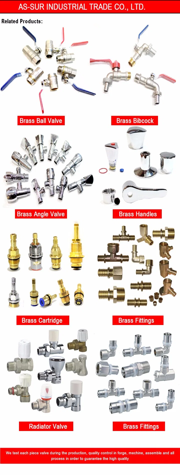 Ce Approved Water Gas Air Control Brass Ball Valve with Butterfly Handle