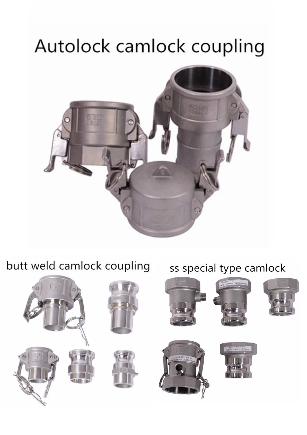 Forged Brass Connect Camlock Quick Coupling