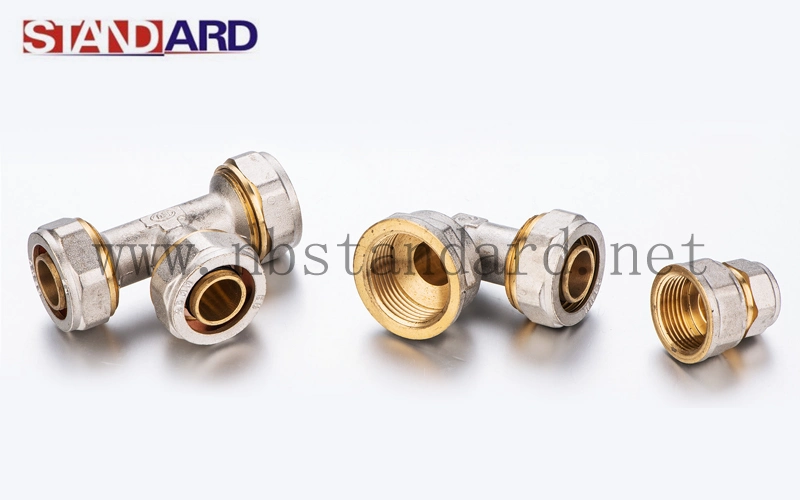 Brass Compression Pex-Al-Pex Pipe Fittings; Brass Pex Pipe Fitting