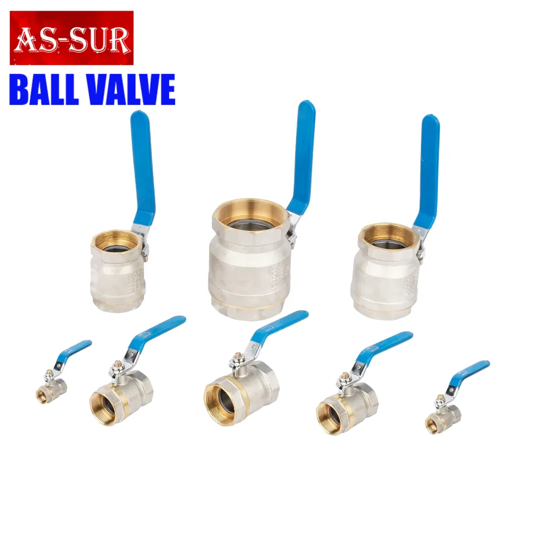 Pressure Reducing Industrial Radiator Water Gas Control Brass Ball Valve