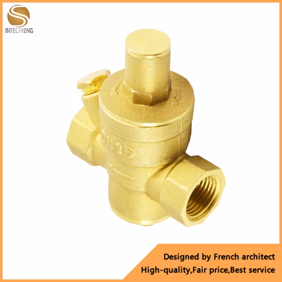 Pressure Reducing Industrial Radiator Water Gas Control Brass Ball Valve